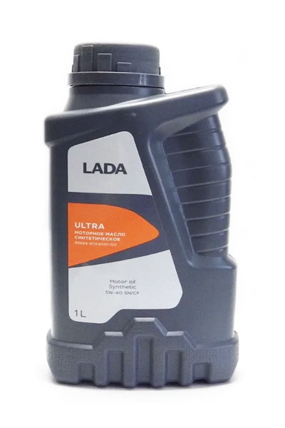 Масло моторное синтетическое LADA ULTRA 5W-40 SN/CF 1L