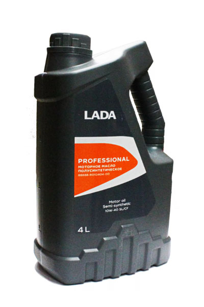 Масло моторное полусинтетическое LADA Professional 10W-40 SL/CF 4L