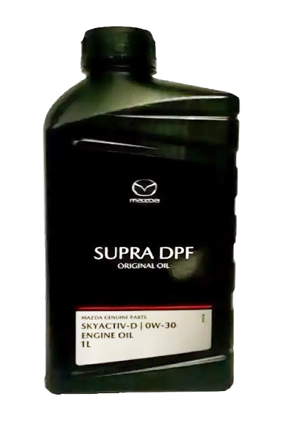 Масло моторное синтетическое MAZDA ORIGINAL OIL SUPRA DPF 0W-30 1L