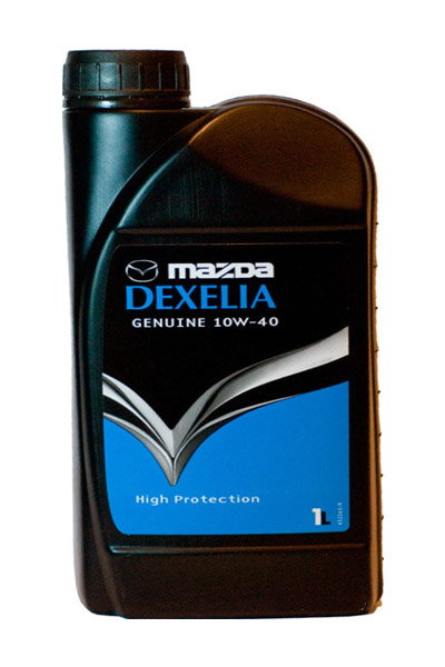 Масло моторное полусинтетическое MAZDA Dexelia Genuine 10W-40 SL/CF 1L