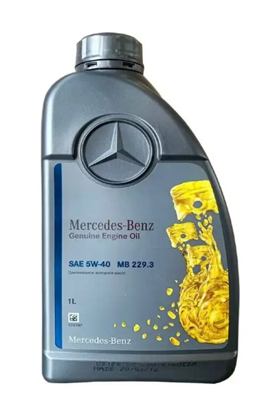 Масло моторное синтетическое MERCEDES-BENZ Genuine MB 229.3 5W-40 1L