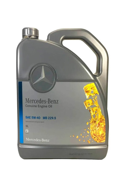 Масло моторное синтетическое MERCEDES-BENZ Genuine MB 229.5 5W-40 CF/SM/SN 5L