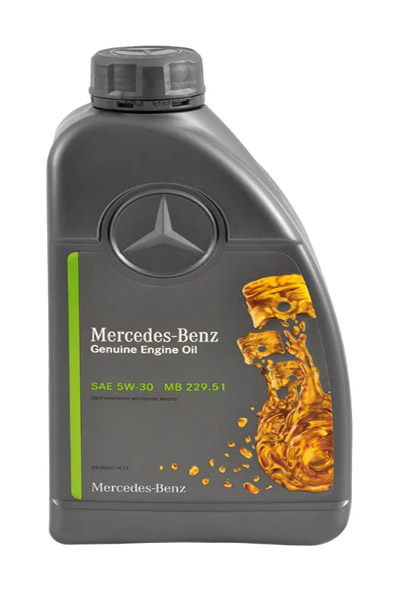 Масло моторное синтетическое MERCEDES-BENZ Genuine MB 229.51 5W-30  SN/CF 1L
