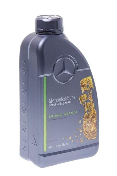 Масло моторное синтетическое MERCEDES-BENZ PKW Motorenol MB 229.51 5W-30 1L