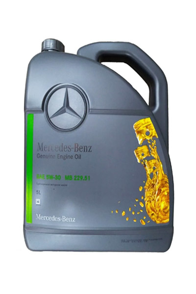 Масло моторное синтетическое MERCEDES-BENZ PKW Motorenol MB 229.51 5W-30 5L