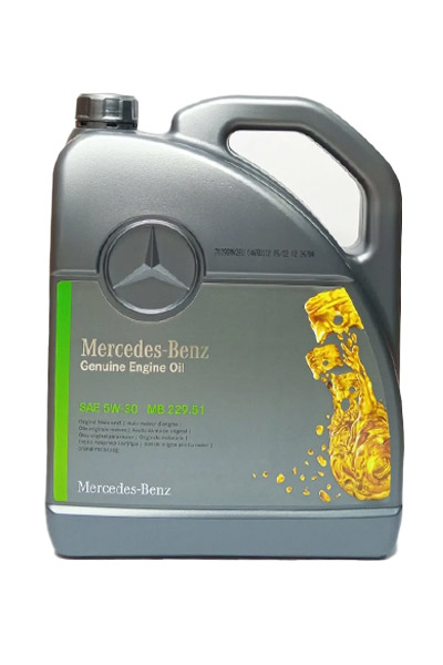 Масло моторное синтетическое MERCEDES-BENZ Motorenol MB 229.51 5W-30 5L