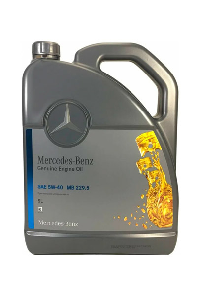 Масло моторное синтетическое MERCEDES-BENZ PKW  Motorenol MB 229.5 5W-40 5L