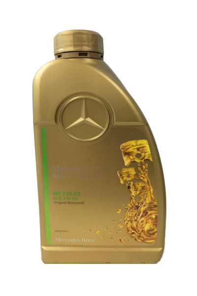 Масло моторное синтетическое MERCEDES-BENZ Genuine MB 229.52 5W-30 1L
