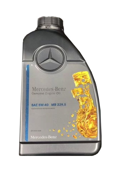 Масло моторное синтетическое MERCEDES-BENZ Genuine MB 229.5 5W-40 1L