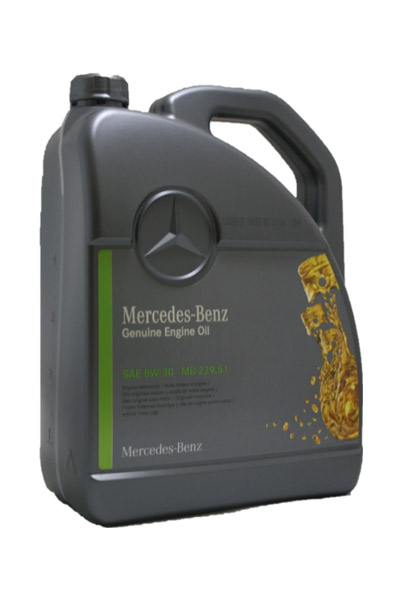 Масло моторное синтетическое MERCEDES-BENZ PKW Motorenol MB 229.51 5W-30 5L