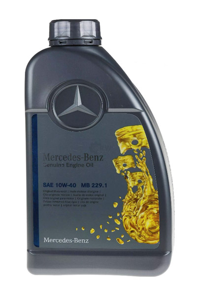 Масло моторное полусинтетическое MERCEDES-BENZ PKW Motorenol MB 229.1 10W-40 1L