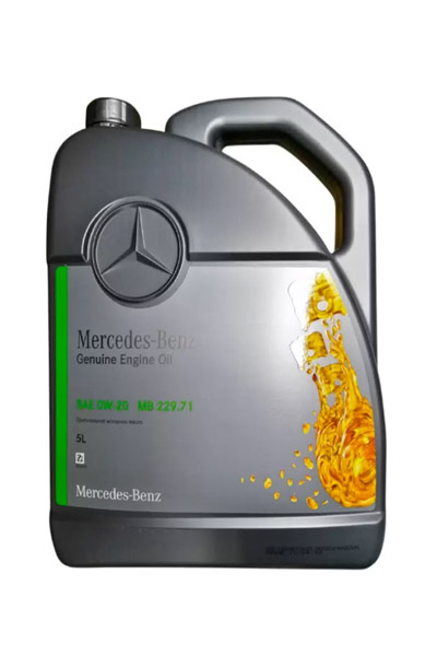 Масло моторное синтетическое MERCEDES-BENZ Genuine MB 229.71 0W-20 5L