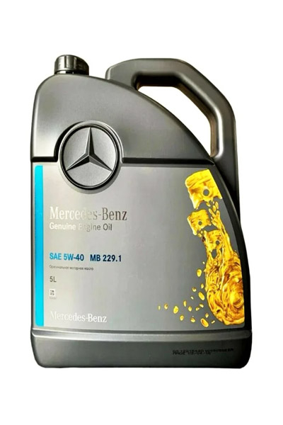 Масло моторное синтетическое MERCEDES-BENZ PKW Motorenol MB 229.1 5W-40 5L