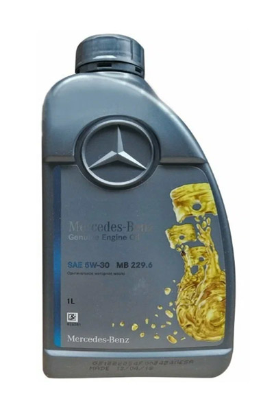 Масло моторное синтетическое MERCEDES-BENZ Genuine MB 229.6 5W-30 1L