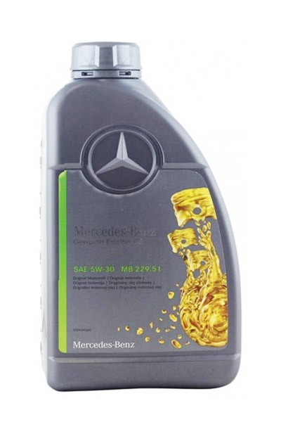 Масло моторное синтетическое MERCEDES-BENZ PKW Motorenol MB 229.51 5W-30 1L