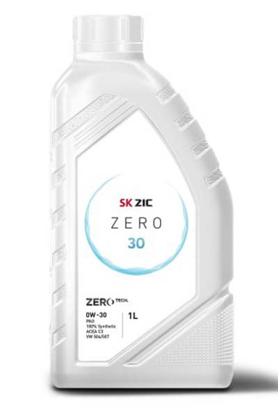 Масло моторное PAO синтетическое ZIC ZERO 30 0W-30 C3 1L