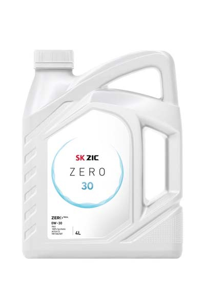 Масло моторное PAO синтетическое ZIC ZERO 30 0W-30 C3 4L