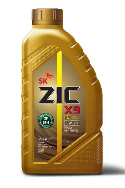Масло моторное синтетическое ZIC X9 FE 0W-20 SP GF-6 1L