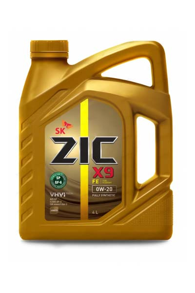 Масло моторное синтетическое ZIC X9 FE 0W-20 SP GF-6 4L
