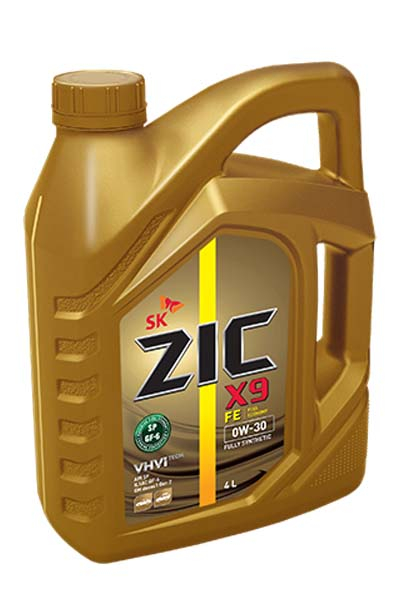 Масло моторное синтетическое ZIC X9 FE 0W-30 SP GF-6 4L