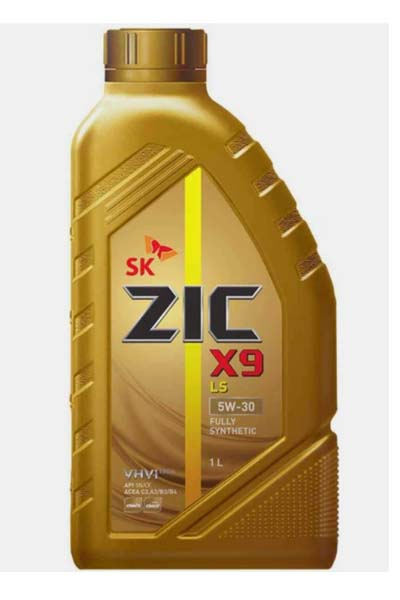 Масло моторное синтетическое ZIC X9 LS 5W-30 C3 SN/CF 1L