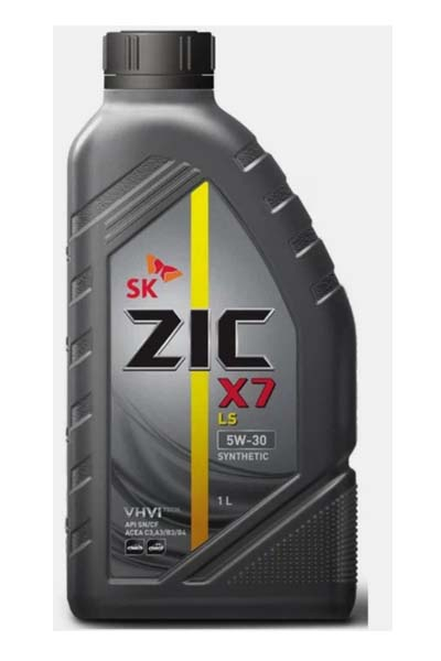 Масло моторное синтетическое ZIC X7 LS 5W-30 C3 SN 1L