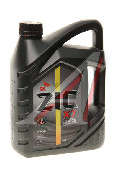 Масло моторное синтетическое ZIC X7 5W-30 SP GF-6 4L