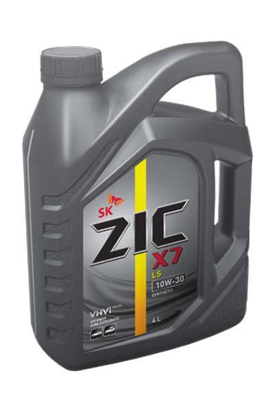 Масло моторное синтетическое ZIC X7 LS 10W-30 C3 SN/CF 4L