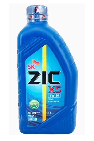 Масло моторное синтетическое ZIC X5 DIESEL5W-30 CI-4 /SL 1L