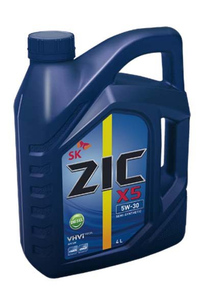 Масло моторное синтетическое ZIC X5 DIESEL5W-30 CI-4 /SL 4L