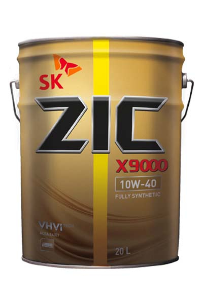 Масло моторное синтетическое ZIC X9000 10W-40 CI-4  20L