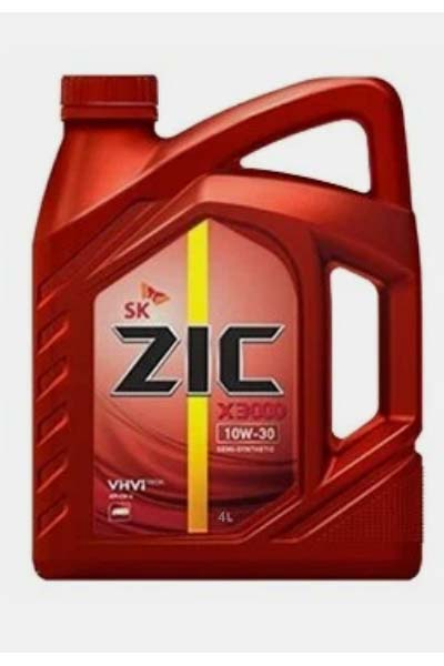 Масло моторное полусинтетическое ZIC X3000 10W-30 CH-4   4L