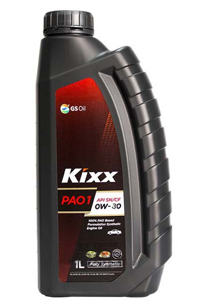 Масло моторное PAO-синтетическое KIXX PAO 1  0W-30 A5/B5/C2 SN/CF   1L