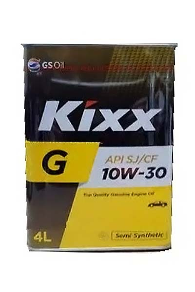 Масло моторное полусинтетическое KIXX G 10W-30 SJ/CF   4L