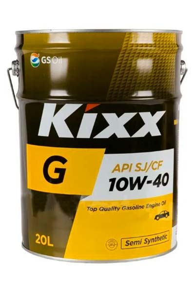 Масло моторное полусинтетическое KIXX G 10W-40 SJ/CF   20L