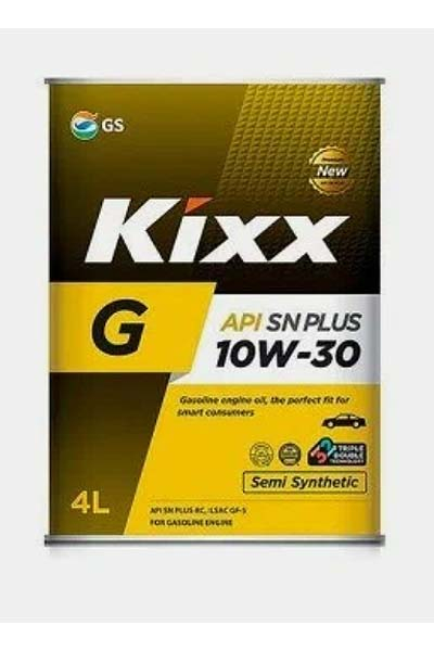 Масло моторное полусинтетическое KIXX G 10W-30 SN+ RC GF-5   4L