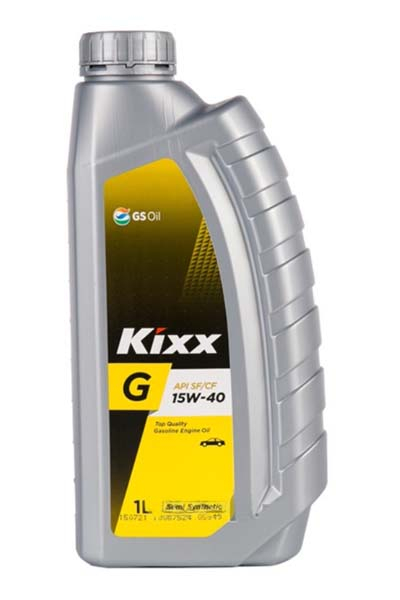 Масло моторное полусинтетическое KIXX G 15W-40 SF/CF   1L