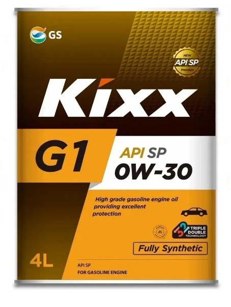 Масло моторное синтетическое KIXX G1  0W-30 SP   4L