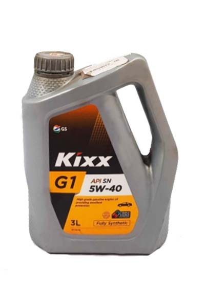 Масло моторное синтетическое KIXX G1  5W-40 SN   3L