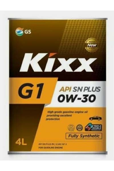 Масло моторное синтетическое KIXX G1  0W-30 SN+ RC GF-5   4L