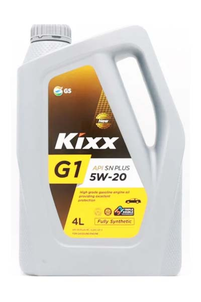 Масло моторное синтетическое KIXX G1  5W-20 SN+ RC GF-5   4L