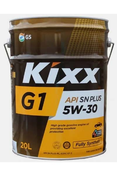 Масло моторное синтетическое KIXX G1  5W-30 SN+ RC GF-5   20L