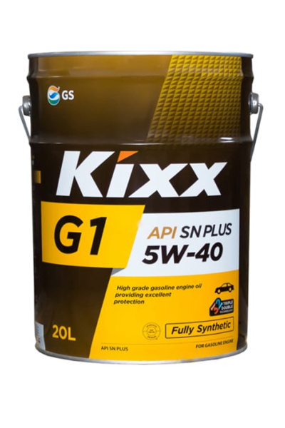 Масло моторное синтетическое KIXX G1  5W-40 SN+   20L