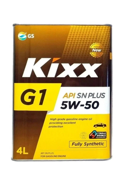 Масло моторное синтетическое KIXX G1  5W-50 SN+   4L