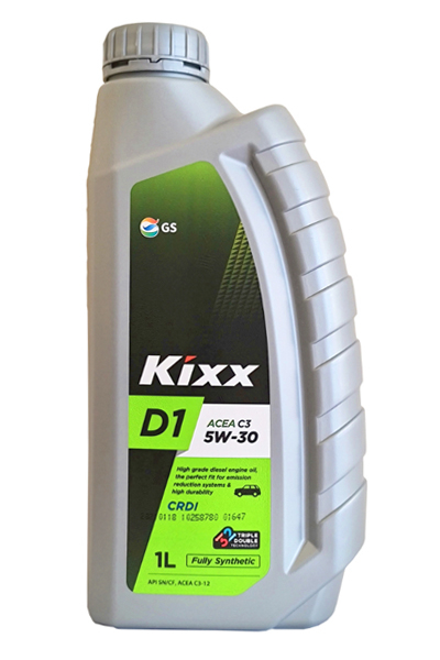 Масло моторное синтетическое KIXX D1  5W-30 C3 SN/CF   1L