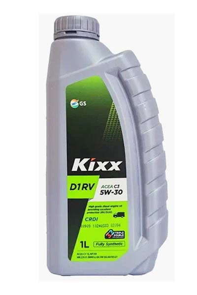 Масло моторное синтетическое KIXX D1 RV  5W-30 C3 SN/CF   1L