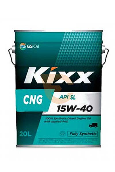 Масло моторное синтетическое KIXX HD CNG 15W-40 SL 20L
