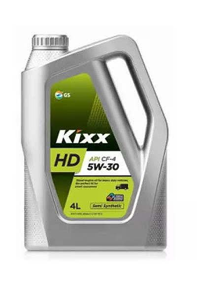 Масло моторное полусинтетическое KIXX HD  5W-30 CF-4/SG   4L