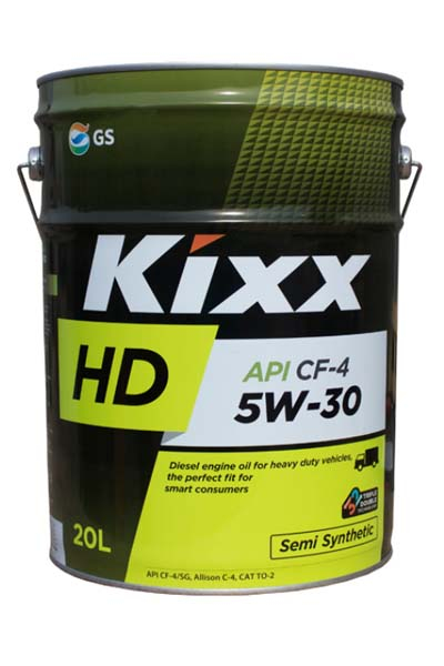 Масло моторное полусинтетическое KIXX HD  5W-30 CF-4/SG   20L