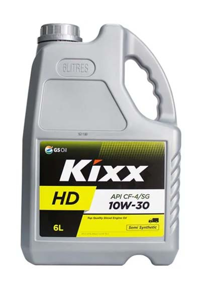 Масло моторное полусинтетическое KIXX HD 10W-30 CF-4/SG   6L